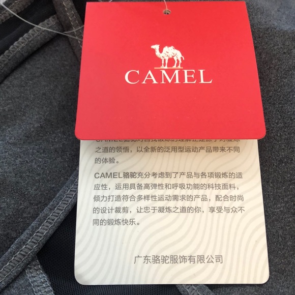 NWT Camel Yoga Compression Racerback Top - Picture 5 of 9